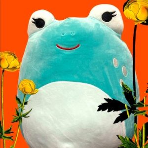 NOVI 12” THE TEAL FROG SQUISHMALLOW EXCLUSIVE RARE HTF 🐸
